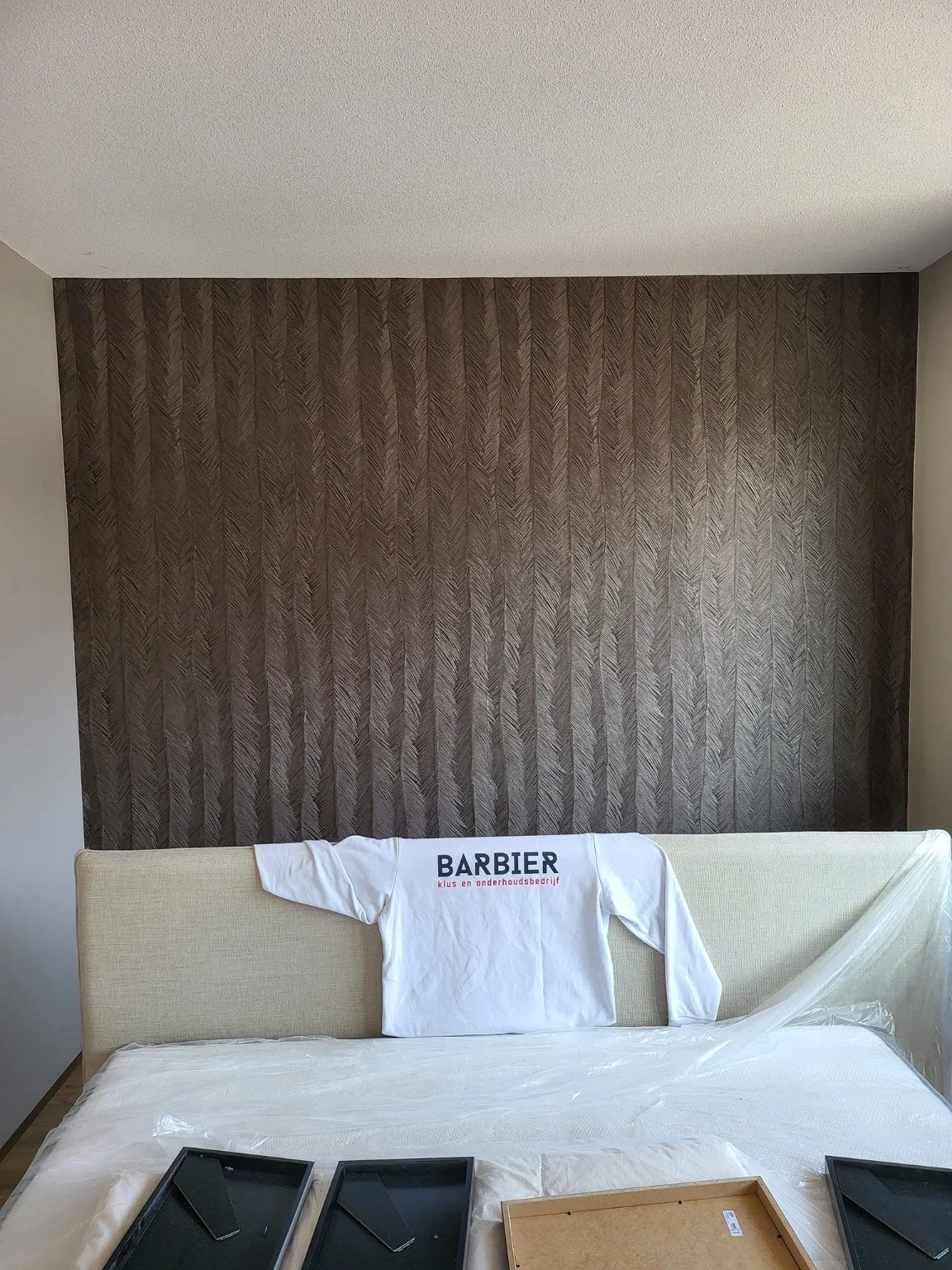 Eindresultaat — exclusieve wandbekleding