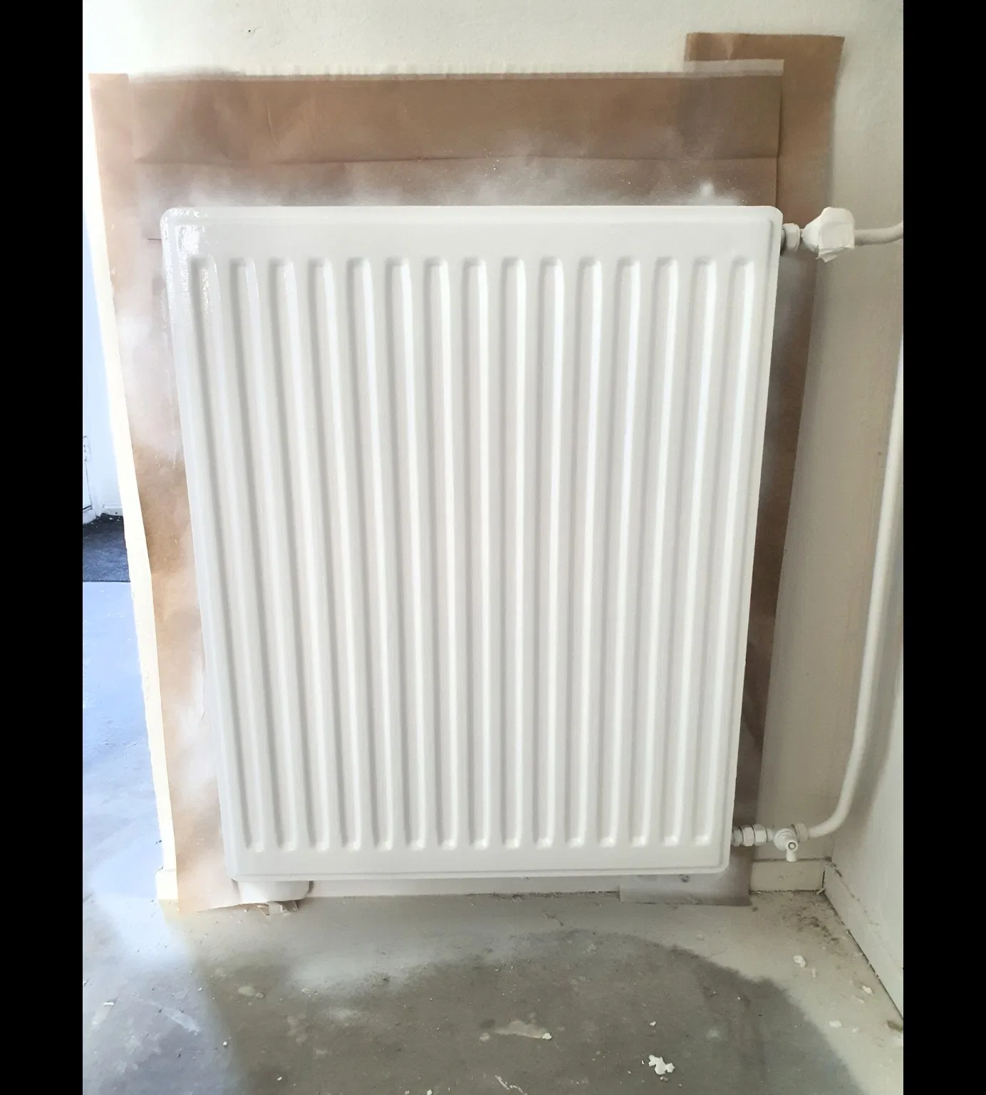 Radiator — machinaal gespoten