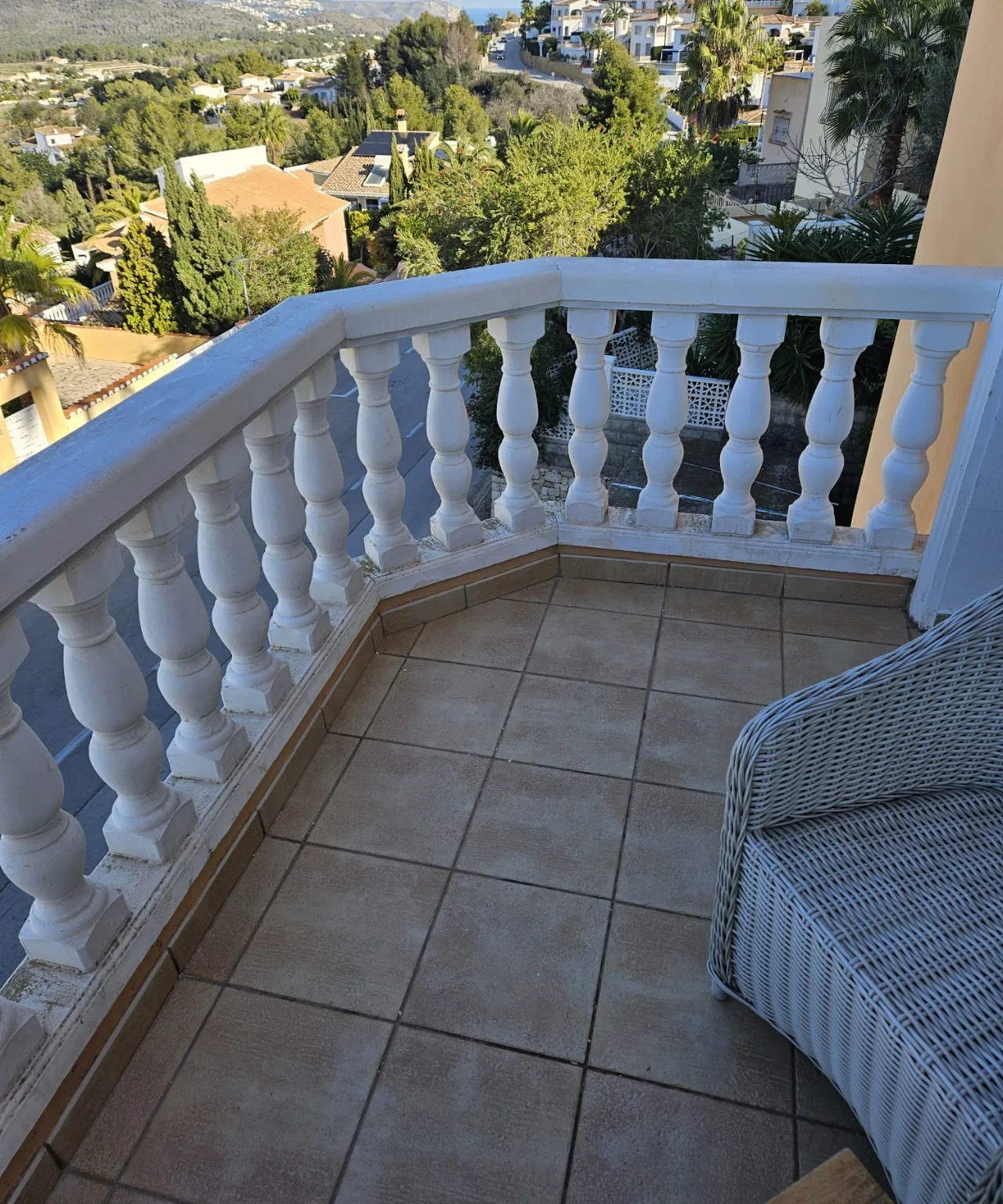 Balustrade — bestaande situatie